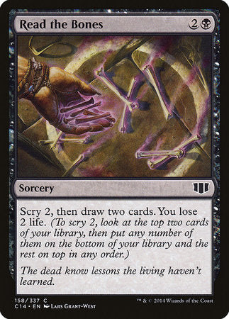 Read the Bones [Commander 2014] | Magic Magpie