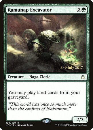 Ramunap Excavator [Hour of Devastation Promos] | Magic Magpie
