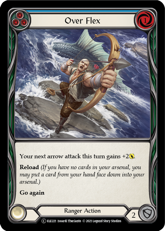 Over Flex (Blue) [U-ELE221] Unlimited Normal | Magic Magpie