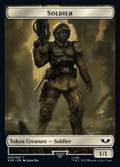 Soldier (002) // Zephyrim Double-sided Token [Universes Beyond: Warhammer 40,000 Tokens] | Magic Magpie