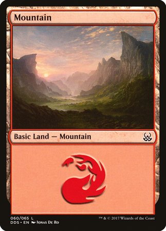 Mountain (60) [Duel Decks: Mind vs. Might] | Magic Magpie