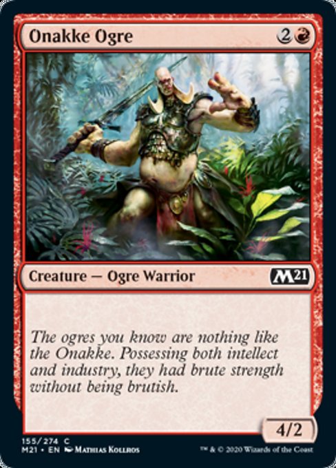 Onakke Ogre [Core Set 2021] | Magic Magpie