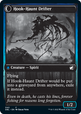 Baithook Angler // Hook-Haunt Drifter [Innistrad: Double Feature] | Magic Magpie