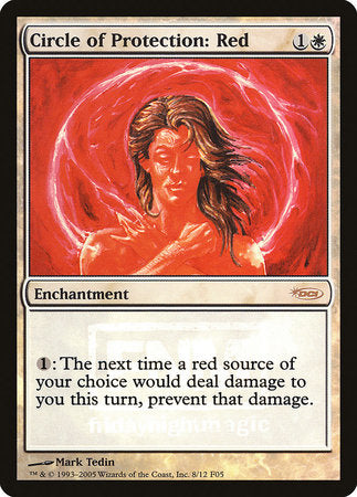 Circle of Protection: Red [Friday Night Magic 2005] | Magic Magpie