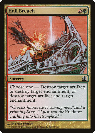 Hull Breach [Commander 2011] | Magic Magpie
