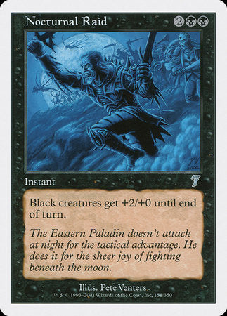 Nocturnal Raid [Seventh Edition] | Magic Magpie