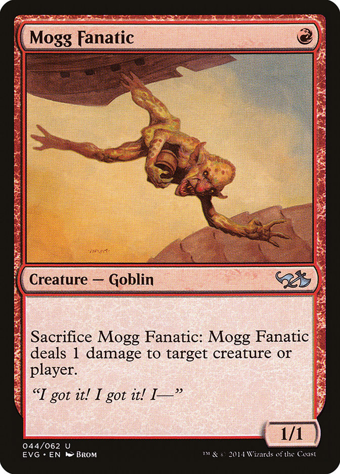 Mogg Fanatic (Elves vs. Goblins) [Duel Decks Anthology] | Magic Magpie