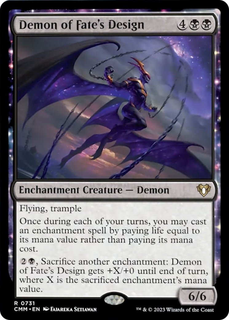 Demon of Fate's Design [Commander Masters] | Magic Magpie