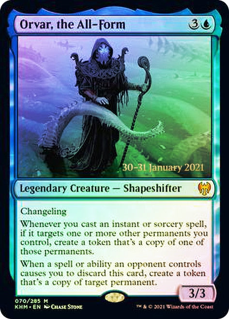 Orvar, the All-Form  [Kaldheim Prerelease Promos] | Magic Magpie