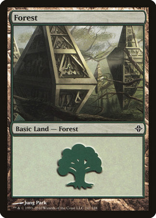 Forest (247) [Rise of the Eldrazi] | Magic Magpie