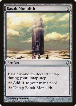 Basalt Monolith [Commander 2013] | Magic Magpie