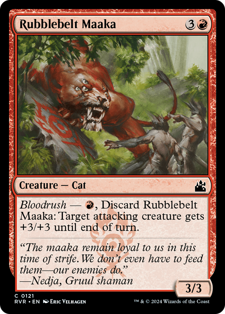 Rubblebelt Maaka [Ravnica Remastered] | Magic Magpie