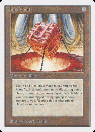 Mana Vault [Unlimited Edition] | Magic Magpie