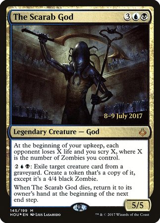 The Scarab God [Hour of Devastation Promos] | Magic Magpie