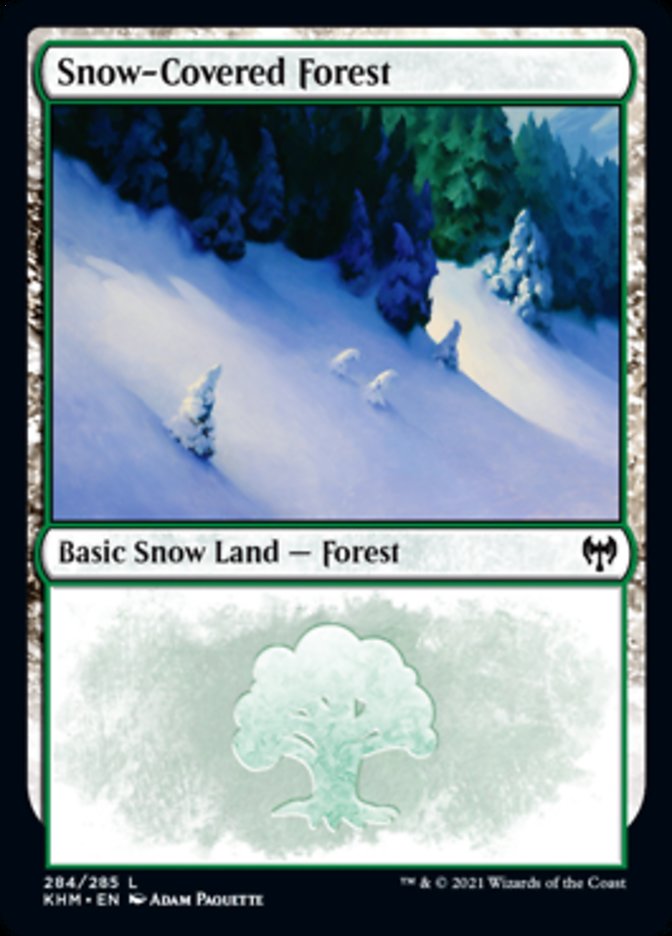 Snow-Covered Forest (284) [Kaldheim] | Magic Magpie