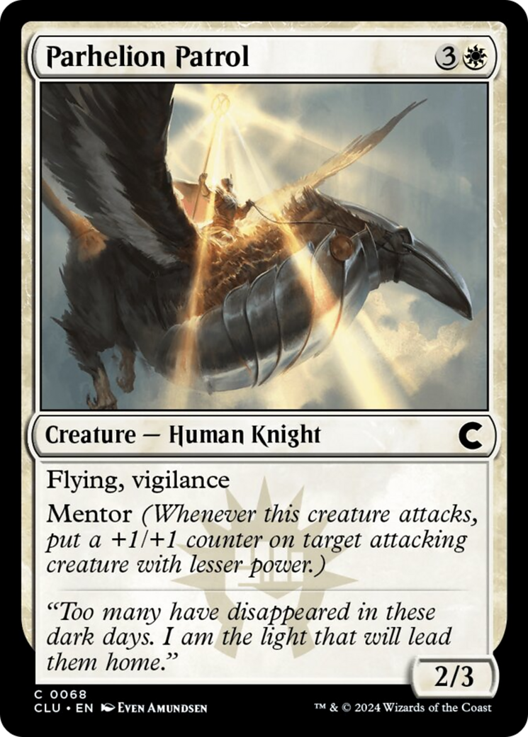 Parhelion Patrol [Ravnica: Clue Edition] | Magic Magpie