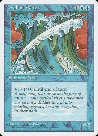 Wall of Water [Fourth Edition] | Magic Magpie