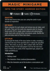 Into the Story: Horror Edition (Magic Minigame) [Innistrad: Midnight Hunt Minigame] | Magic Magpie