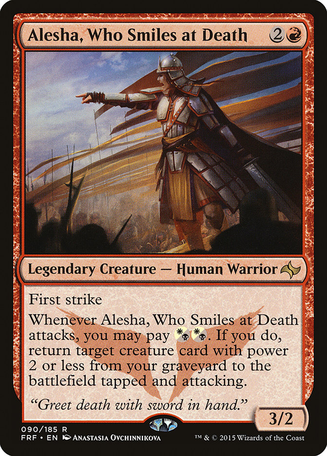 Alesha, Who Smiles at Death [Fate Reforged] | Magic Magpie