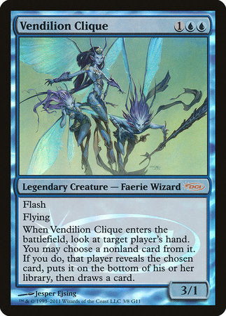 Vendilion Clique [Judge Gift Cards 2011] | Magic Magpie