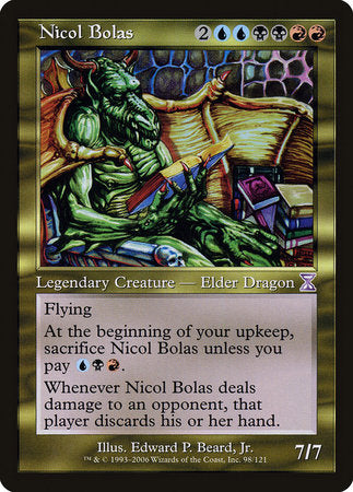 Nicol Bolas [Time Spiral Timeshifted] | Magic Magpie