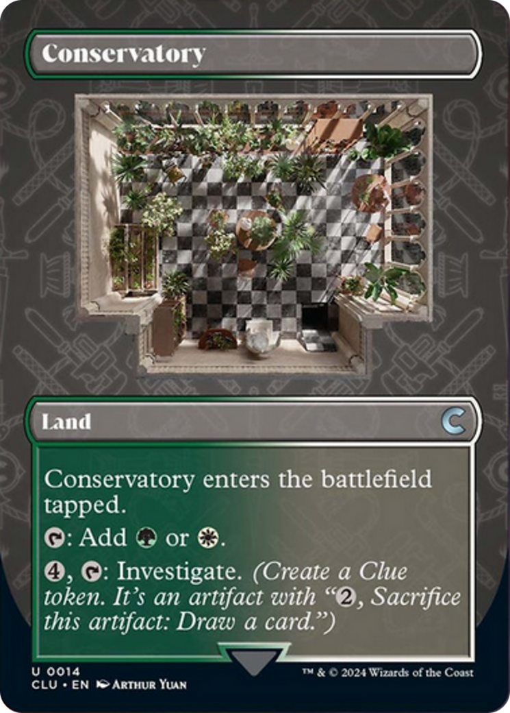 Conservatory (Borderless) [Ravnica: Clue Edition] | Magic Magpie