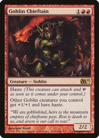 Goblin Chieftain [Magic 2011] | Magic Magpie