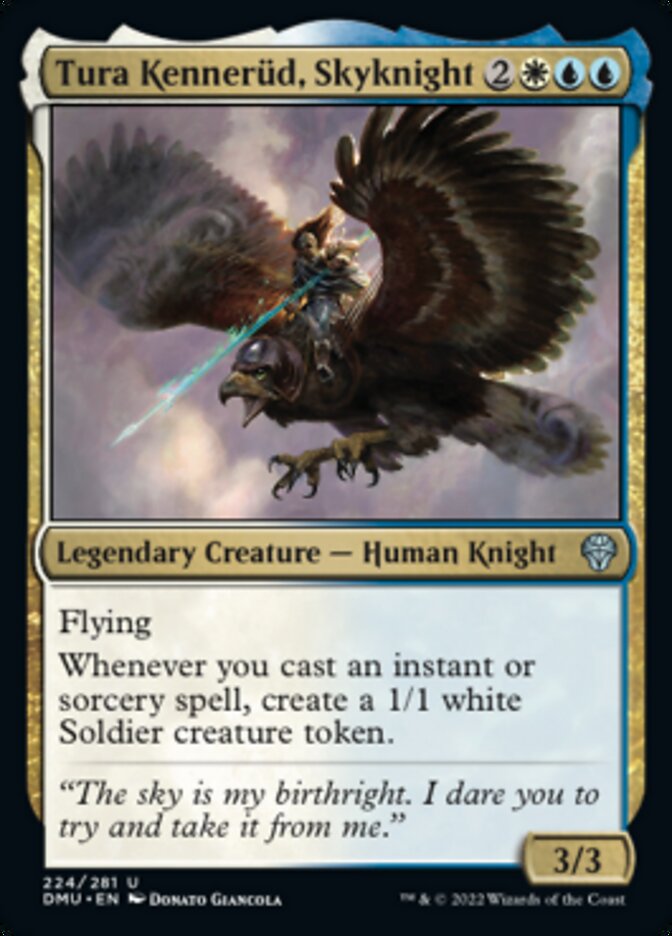 Tura Kennerud, Skyknight [Dominaria United] | Magic Magpie