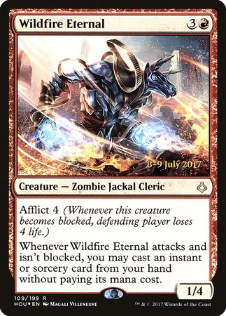 Wildfire Eternal [Hour of Devastation Promos] | Magic Magpie