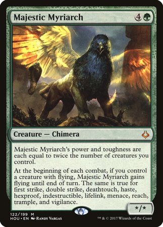 Majestic Myriarch [Hour of Devastation] | Magic Magpie