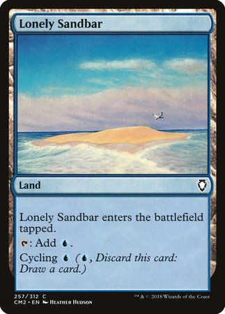 Lonely Sandbar [Commander Anthology Volume II] | Magic Magpie