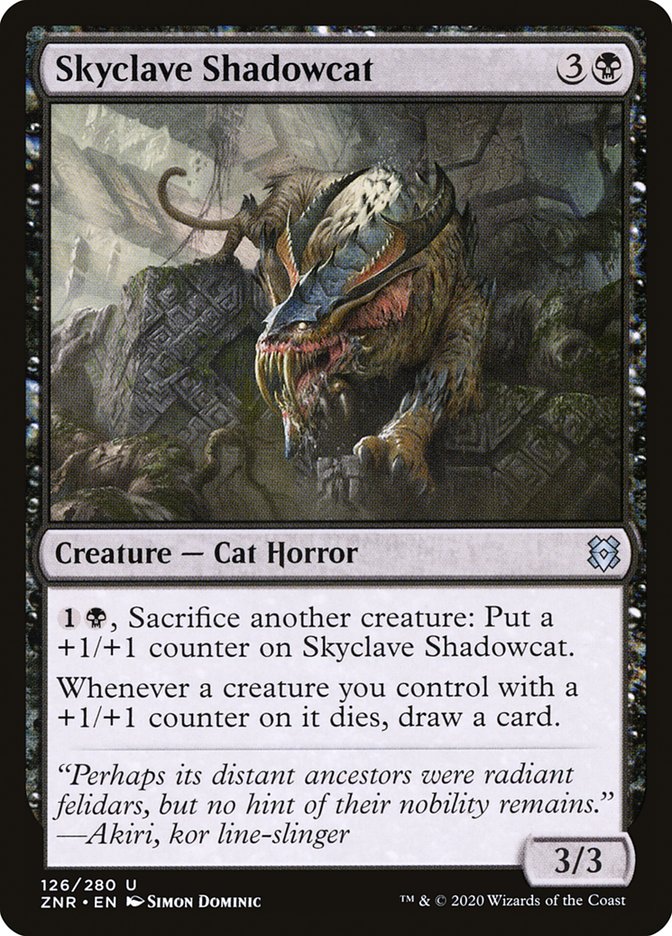 Skyclave Shadowcat [Zendikar Rising] | Magic Magpie