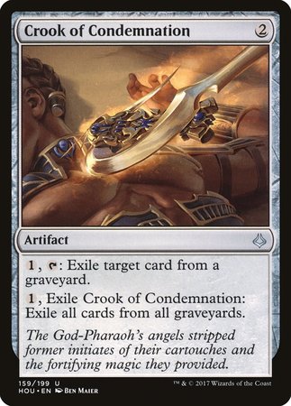 Crook of Condemnation [Hour of Devastation] | Magic Magpie