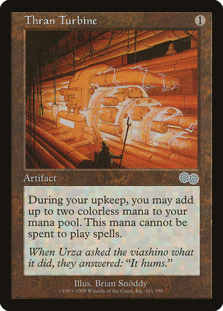 Thran Turbine [Urza's Saga] | Magic Magpie