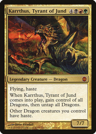 Karrthus, Tyrant of Jund [Alara Reborn] | Magic Magpie