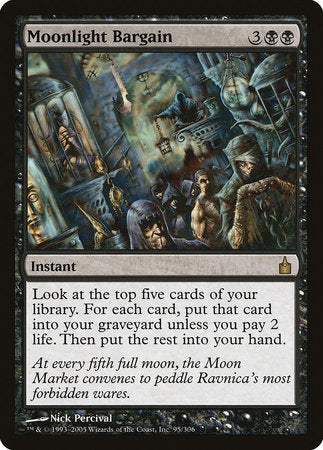 Moonlight Bargain [Ravnica: City of Guilds] | Magic Magpie