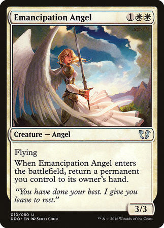 Emancipation Angel [Duel Decks: Blessed vs. Cursed] | Magic Magpie