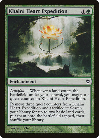 Khalni Heart Expedition [Zendikar] | Magic Magpie