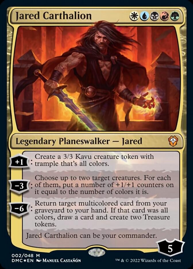 Jared Carthalion [Dominaria United Commander] | Magic Magpie