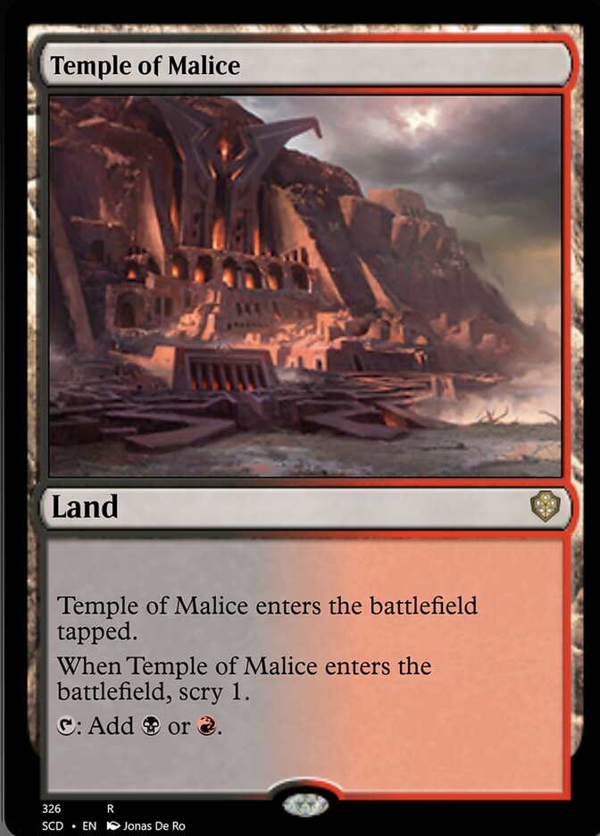 Temple of Malice [Starter Commander Decks] | Magic Magpie