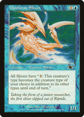 Mistform Sliver [Legions] | Magic Magpie