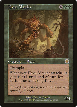 Kavu Mauler [Apocalypse] | Magic Magpie