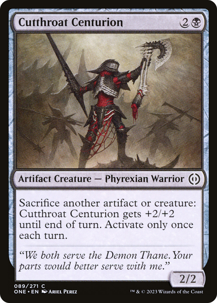 Cutthroat Centurion [Phyrexia: All Will Be One] | Magic Magpie