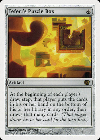 Teferi's Puzzle Box [Eighth Edition] | Magic Magpie