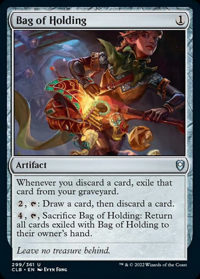 Bag of Holding [Commander Legends: Battle for Baldur's Gate] | Magic Magpie