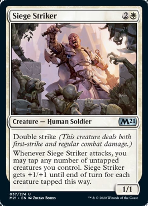 Siege Striker [Core Set 2021] | Magic Magpie