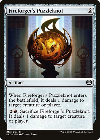 Fireforger's Puzzleknot [Kaladesh] | Magic Magpie