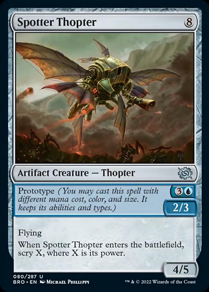 Spotter Thopter [The Brothers' War] | Magic Magpie