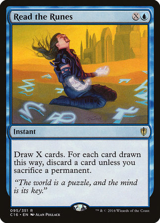 Read the Runes [Commander 2016] | Magic Magpie