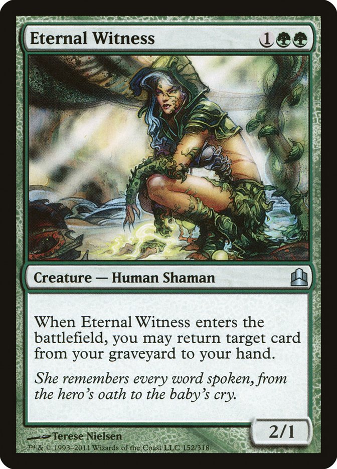 Eternal Witness [Commander 2011] | Magic Magpie